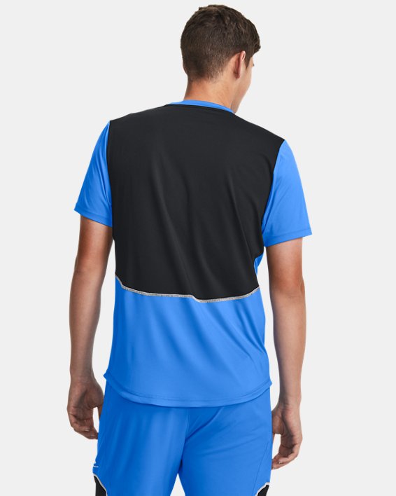 Tee-shirt de training à manches courtes UA Challenger Pro pour homme, Blue, pdpMainDesktop image number 1